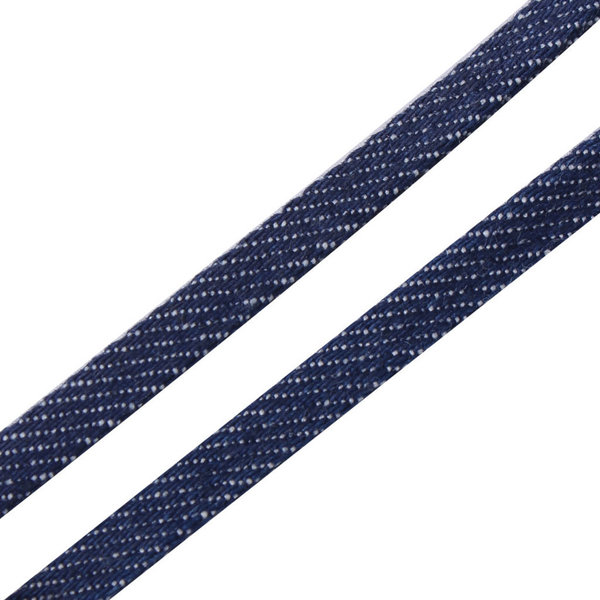 5 Meter Denim-Band, Jeans, 5mm, blau